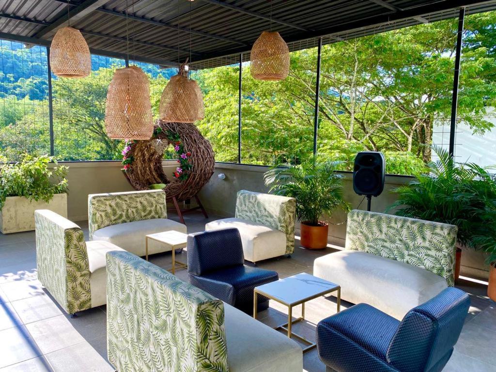 Posezení v ubytování Biohotel Rio Claro