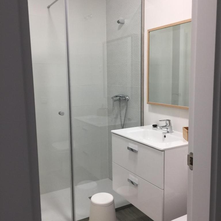 Kúpeľňa v ubytovaní Casa Valsain