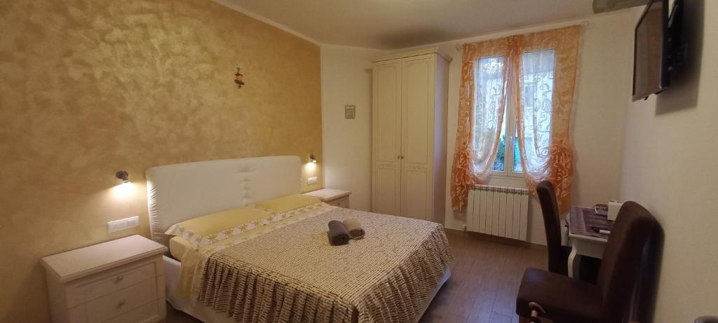Postel nebo postele na pokoji v ubytování La Terrazza sul Mare Affittacamere