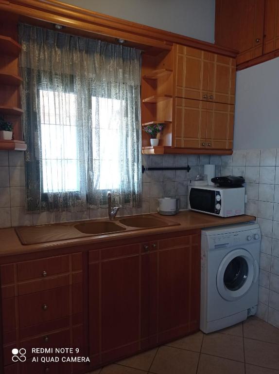 Kuchyň nebo kuchyňský kout v ubytování Bratis House