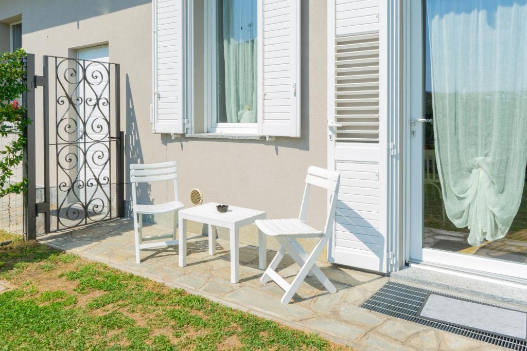 Patio nebo venkovní prostory v ubytování B&B Margante - MXP - Breakfast gluten free su richiesta