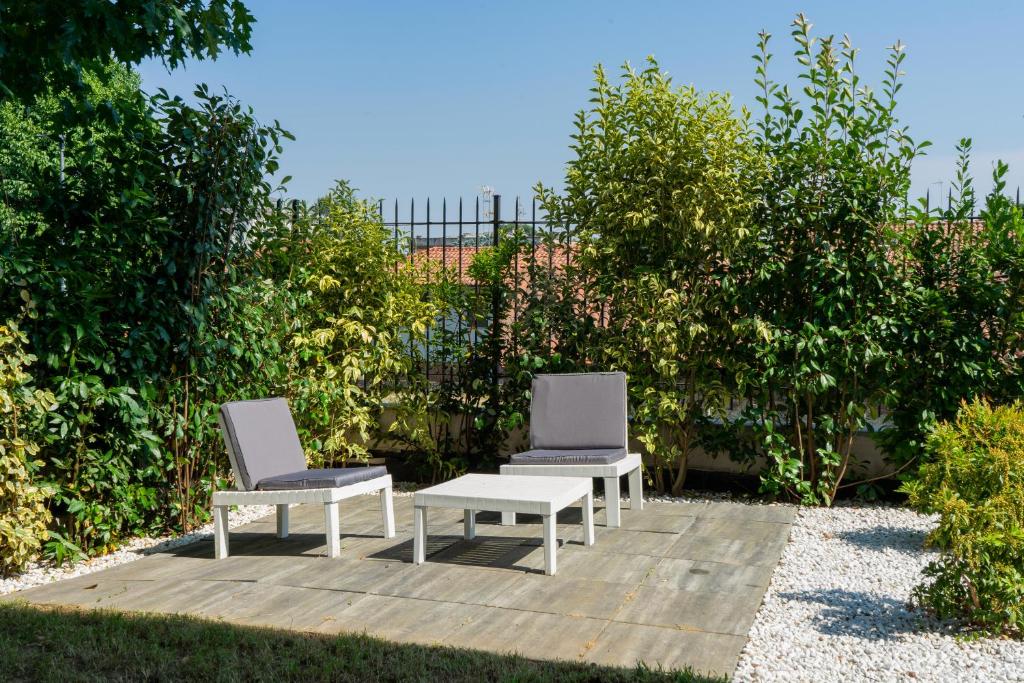 Zahrada ubytování B&B Margante - MXP - Breakfast gluten free su richiesta