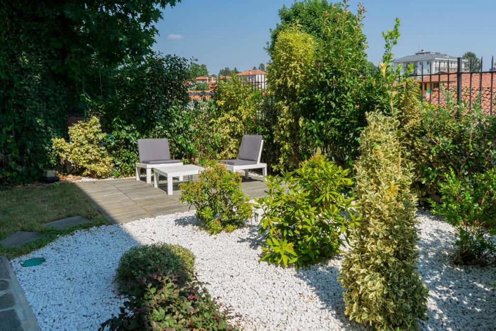 Zahrada ubytování B&B Margante - MXP - Breakfast gluten free su richiesta