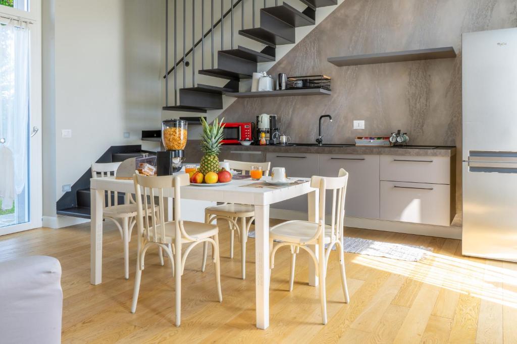 Kuchyň nebo kuchyňský kout v ubytování B&B Margante - MXP - Breakfast gluten free su richiesta