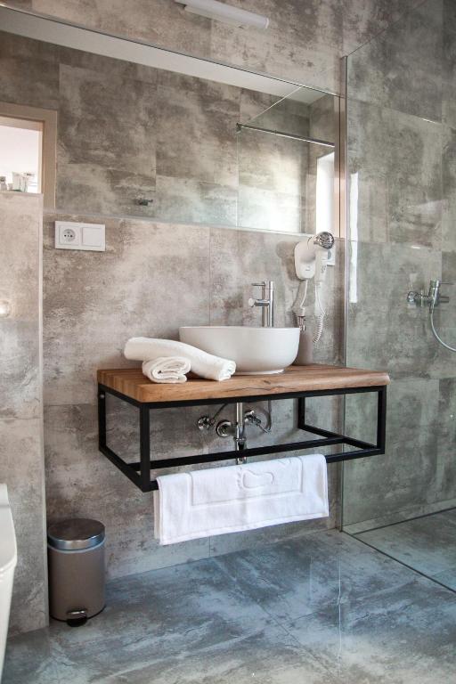 Kúpeľňa v ubytovaní Apartament Ósemka