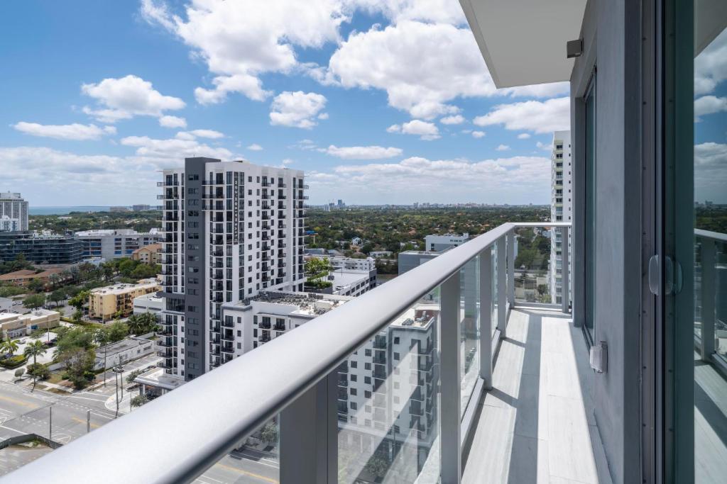 Balkón nebo terasa v ubytování Atwell Suites Miami Brickell by IHG