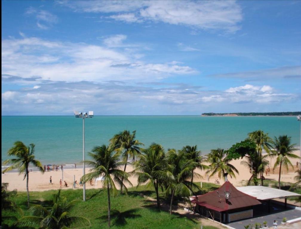 Flat beira mar Tambaú - 带阳台的公寓