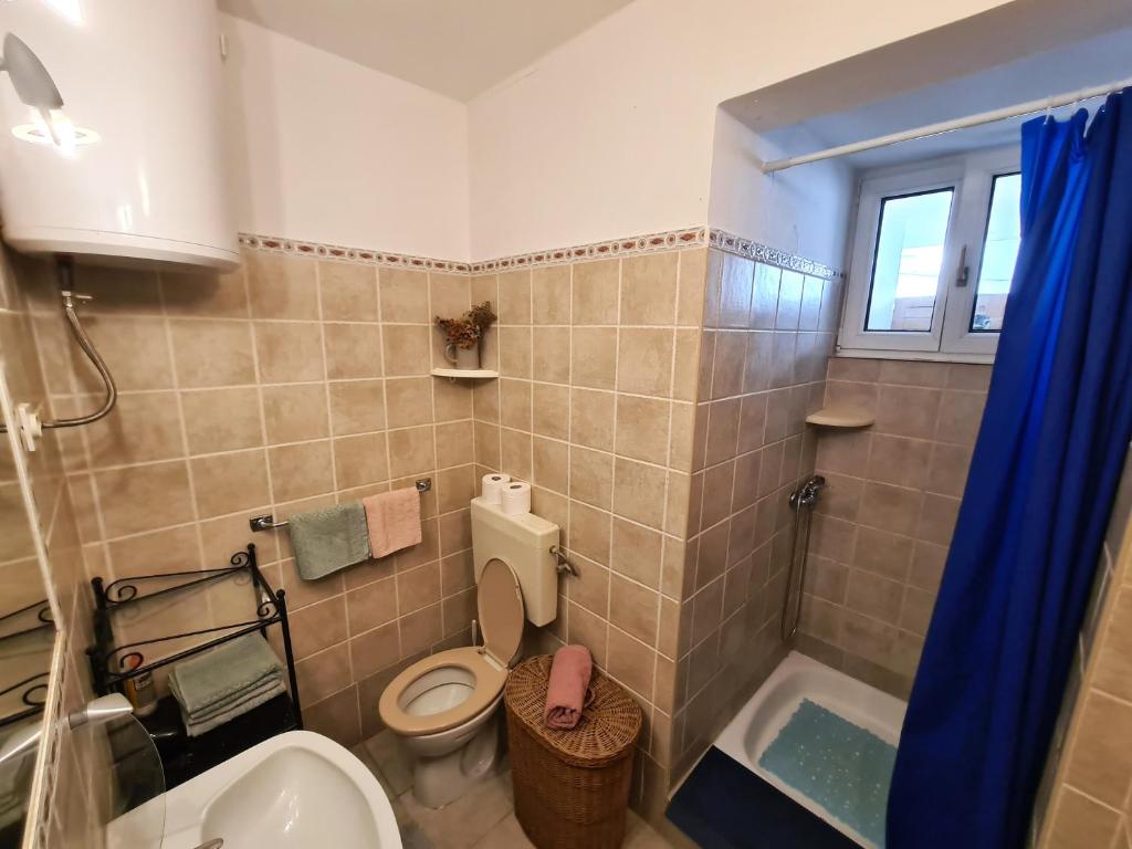 Kúpeľňa v ubytovaní Apartment Zaglav 8170b