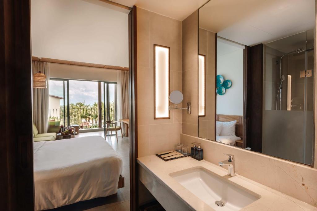 Phòng Deluxe 2 Giường Đơn Có Hồ Bơi