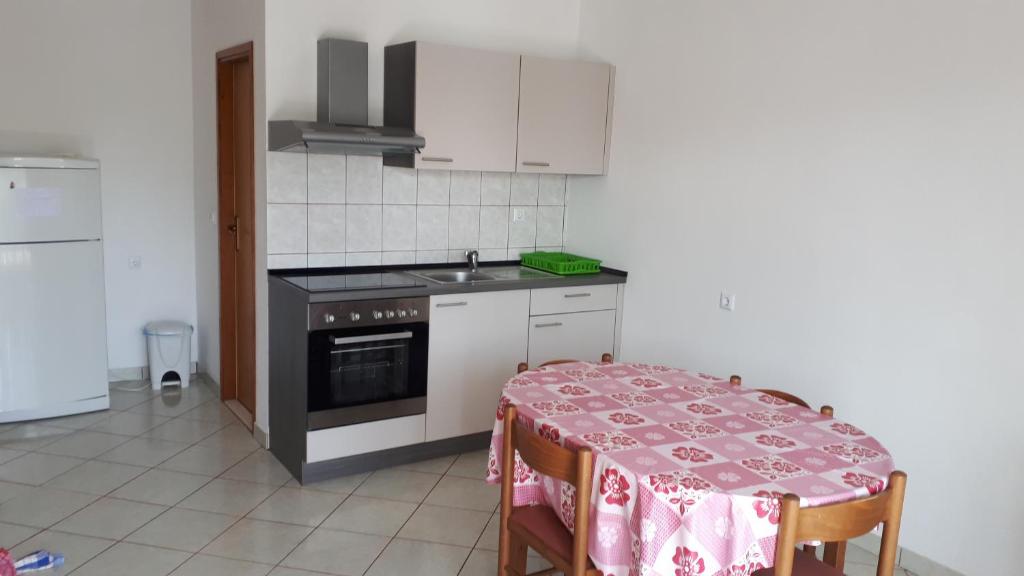 Kuchyň nebo kuchyňský kout v ubytování Apartments by the sea Tkon, Pasman - 8454
