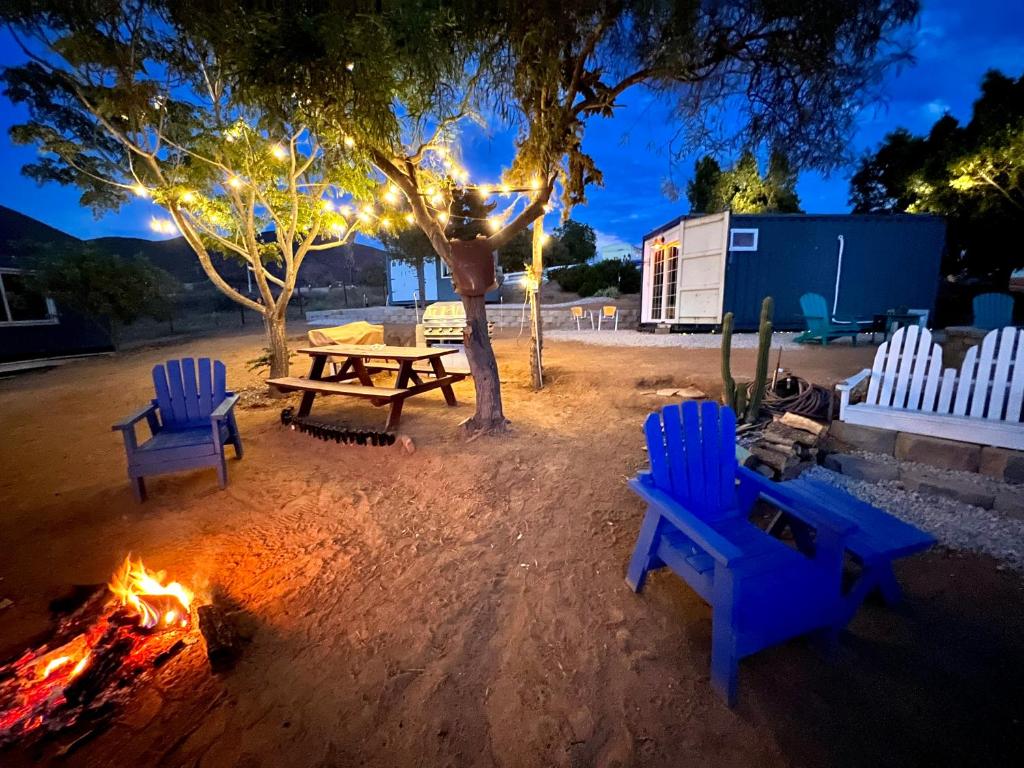 Příroda nedaleko luxury tent