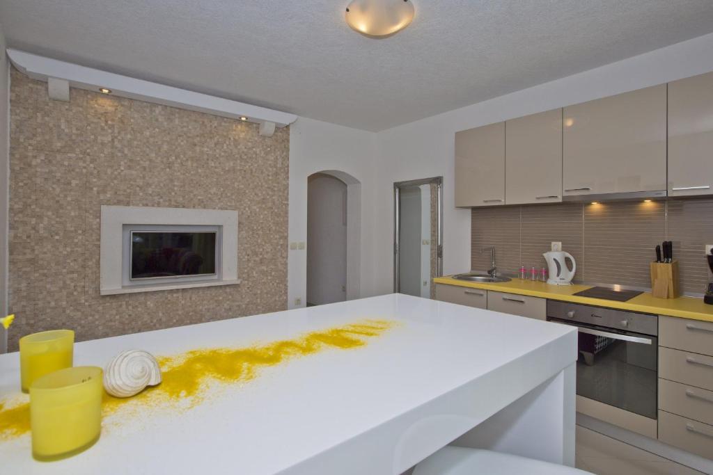 Kuchnia lub aneks kuchenny w obiekcie Apartment Zastupac 8761f