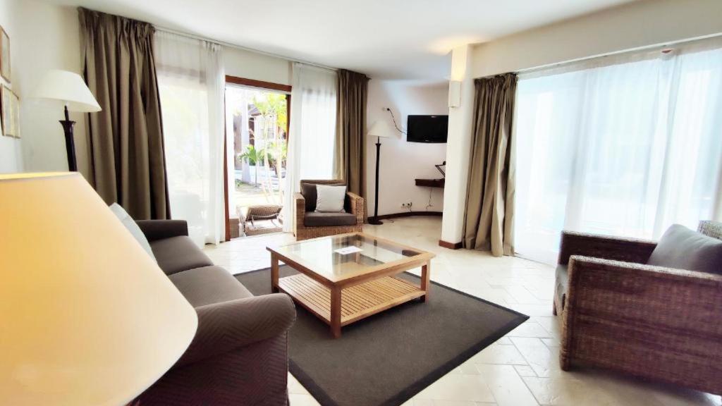 Posezení v ubytování Le Saint Alexis **** Hotel & Spa