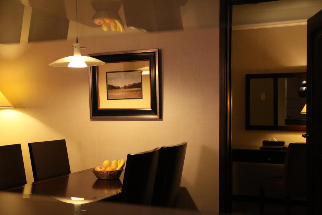 Posezení v ubytování Herald Suites Solana
