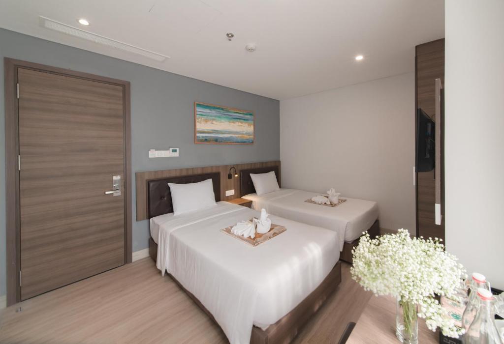Phòng Superior 2 Giường Đơn Nhìn ra Thành phố