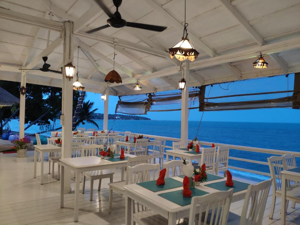 Restaurace v ubytování Sand Sea Beach Resort
