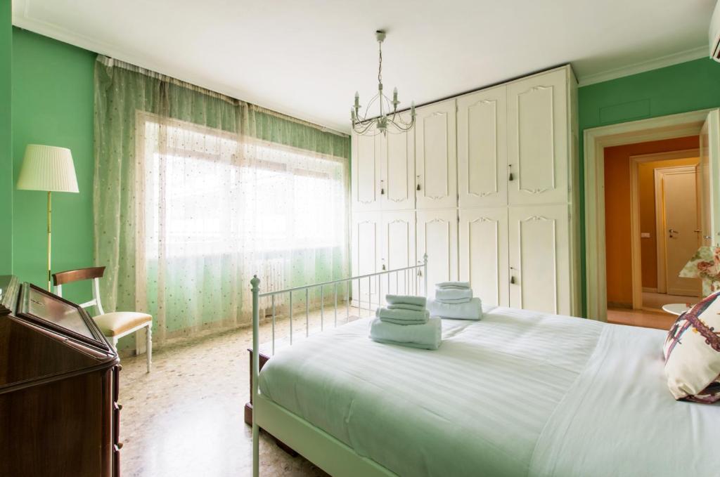 Posteľ alebo postele v izbe v ubytovaní Cinthia's House