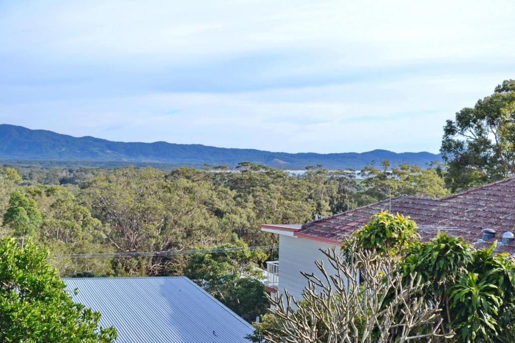 a view from the roof of a house at Seamist Cottage in South West Rocks
