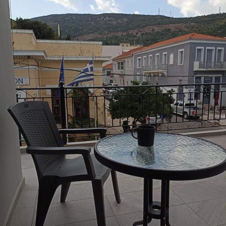 Nespecifikovaný výhled na hory nebo výhled na hory při pohledu z apartmánu