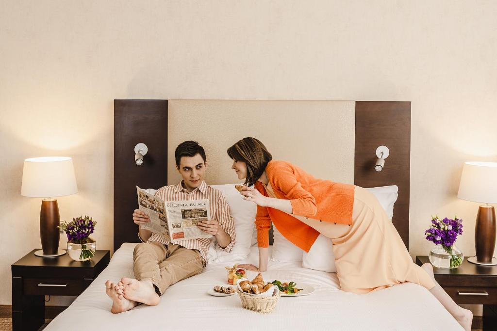 Hostia v ubytovaní Hotel Polonia Palace