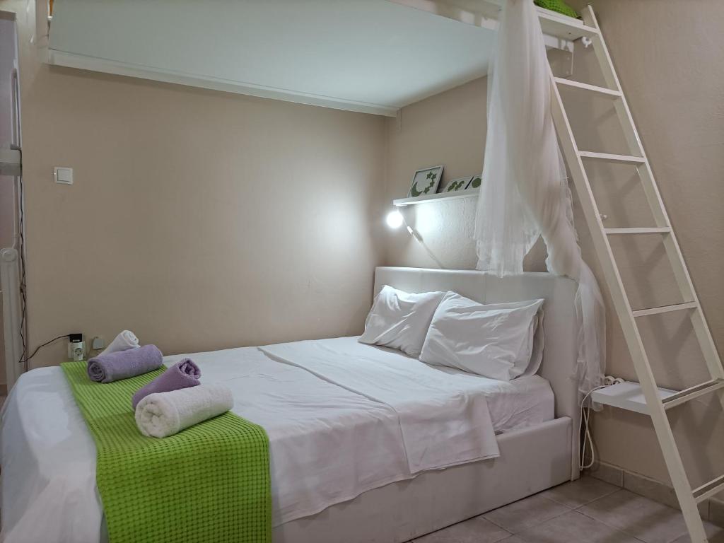 Posteľ alebo postele v izbe v ubytovaní The Urban Escape