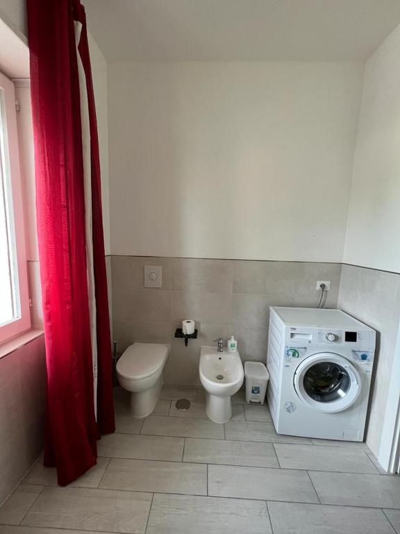 A bathroom at Casa di Charlie