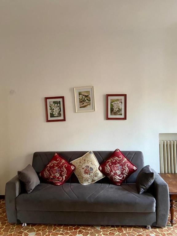 Posezení v ubytování Venice -Mestre Rooms