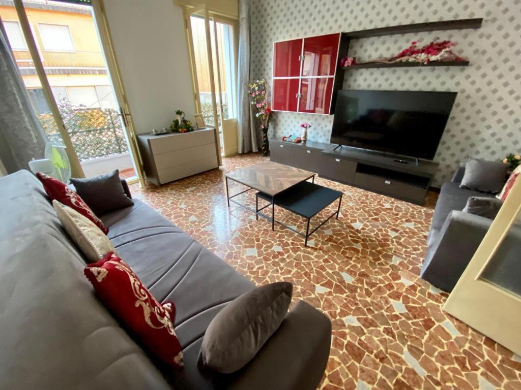 Posezení v ubytování Venice -Mestre Rooms