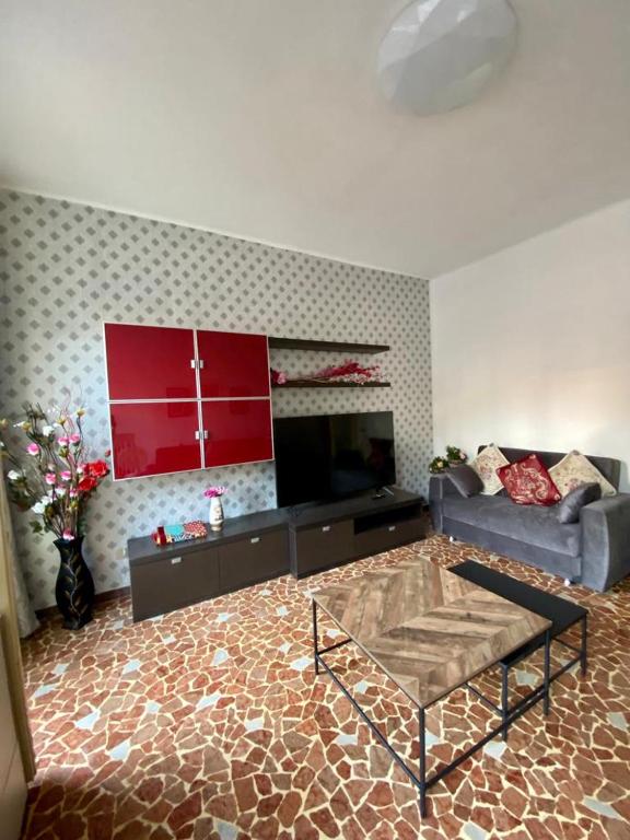 Posezení v ubytování Venice -Mestre Rooms
