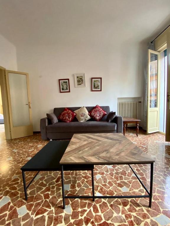 Posezení v ubytování Venice -Mestre Rooms