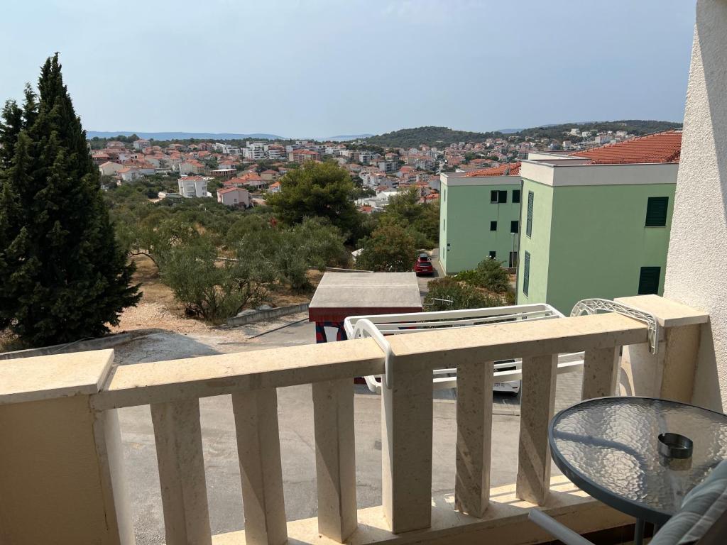 Balkón nebo terasa v ubytování Apartmani Levarda