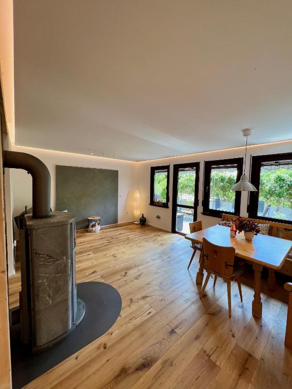 Posezení v ubytování Ferienhaus Fuchseck