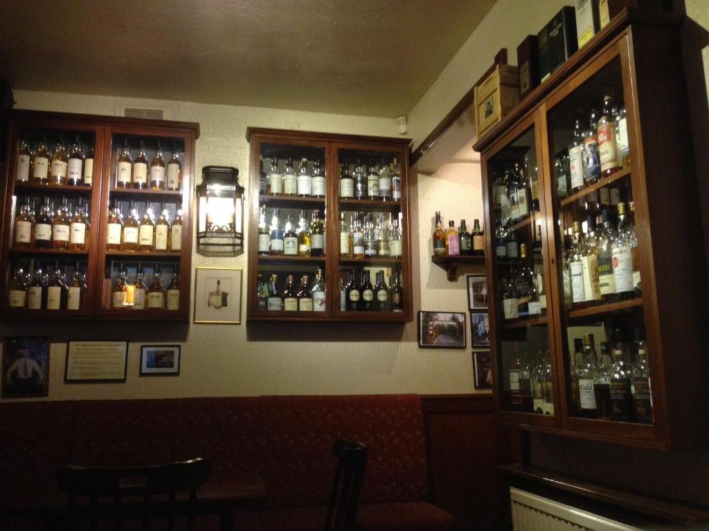Nápoje v ubytování Highlander Inn