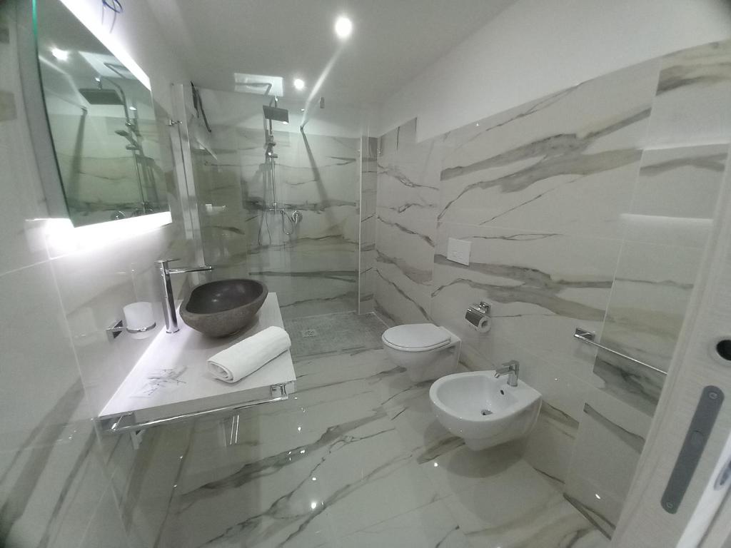 Łazienka w obiekcie Appartamenti Tropea Gargano
