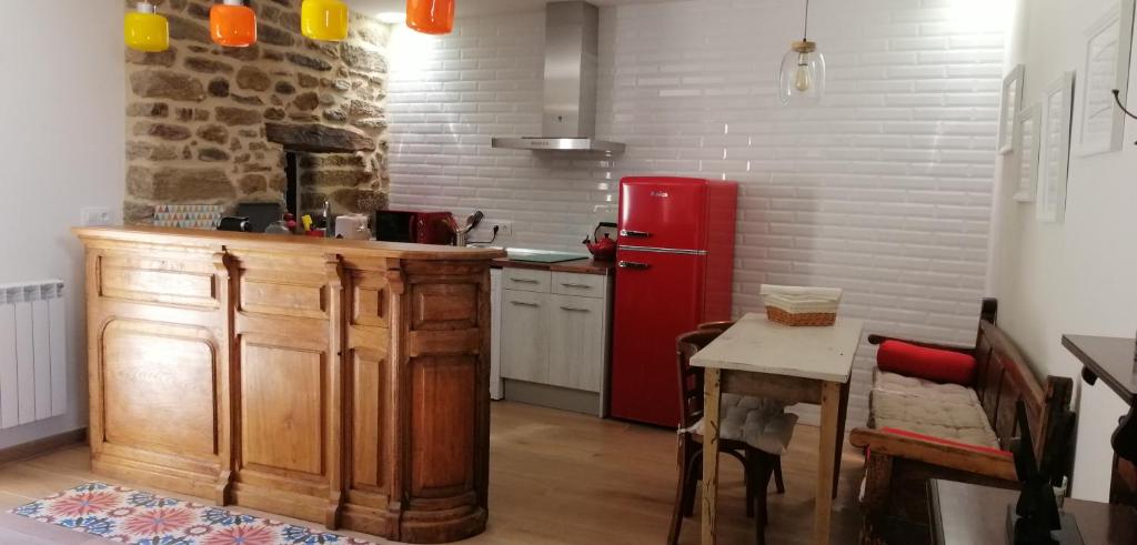 Kuchyň nebo kuchyňský kout v ubytování CURATO EL HORNO