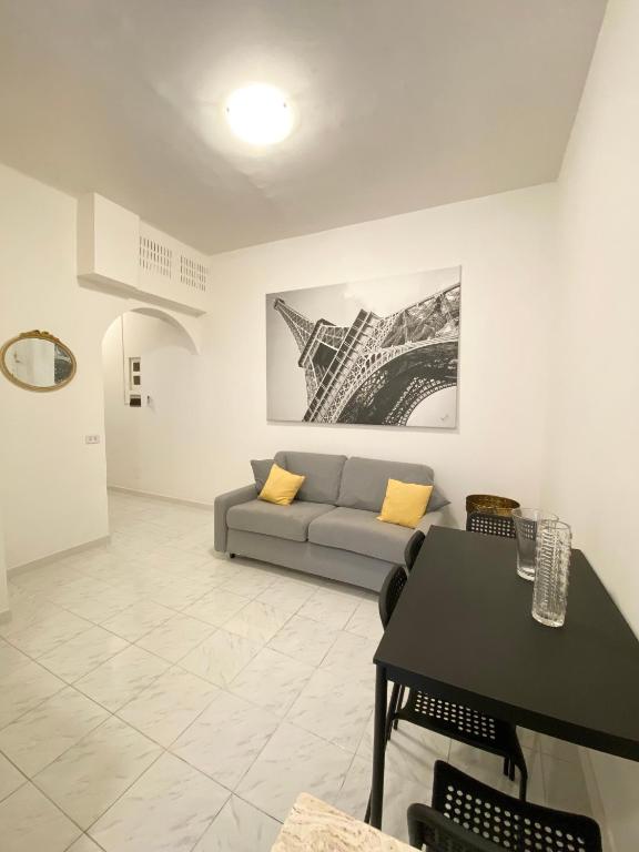 Posezení v ubytování Art Atelier Apartments