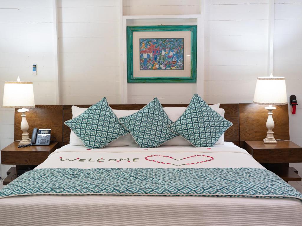Letto o letti in una camera di Fond Doux Eco Resort