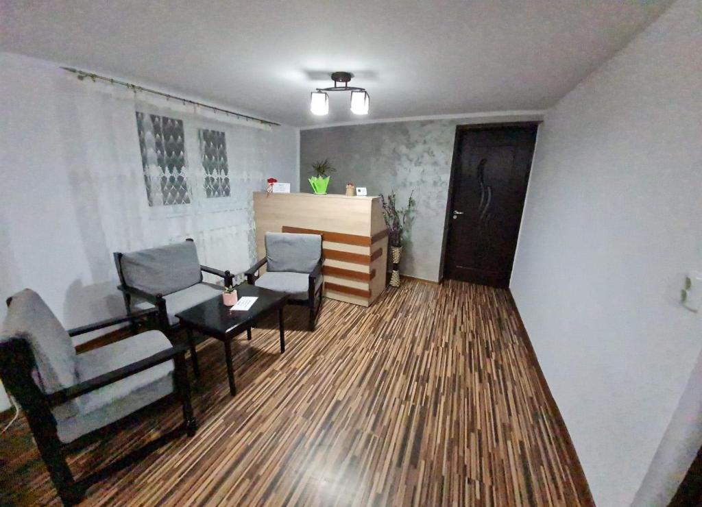 Posezení v ubytování Casa Ostrov
