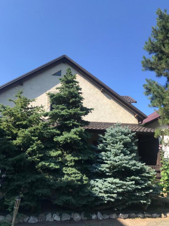 Bygningen som pensionatet ligger i