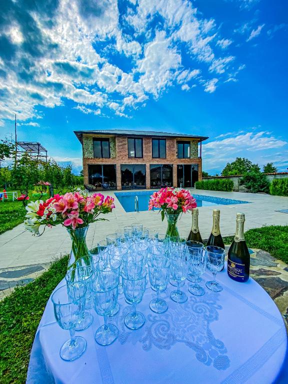 Nápoje v ubytování Chateau ikalto