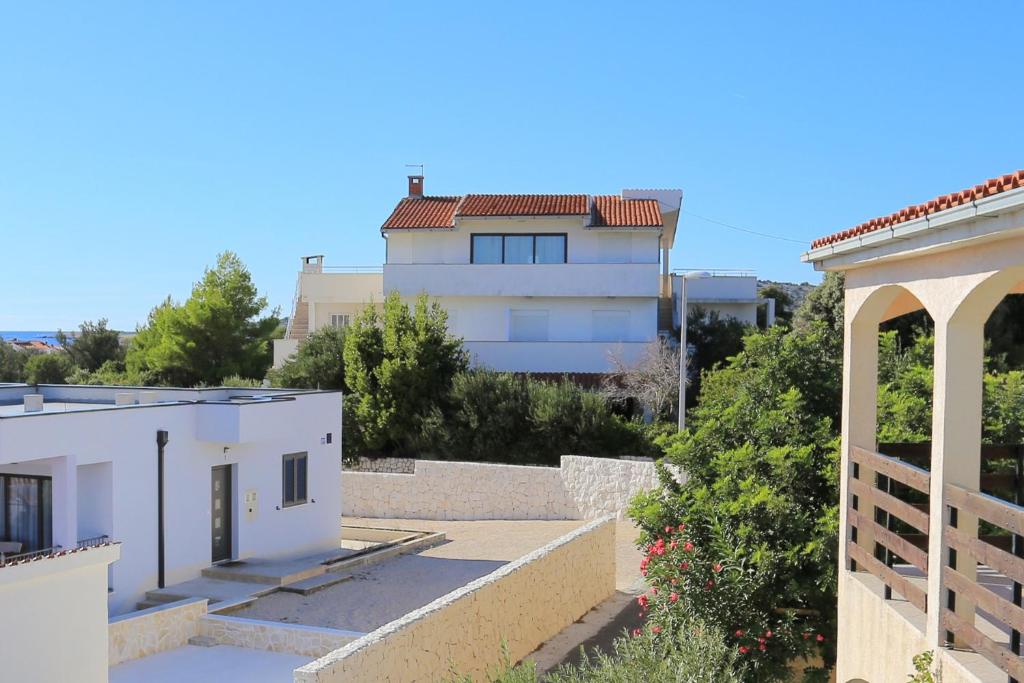 a view from the roof of a building at Apartment Ostricka luka 11451b in Zaglavice