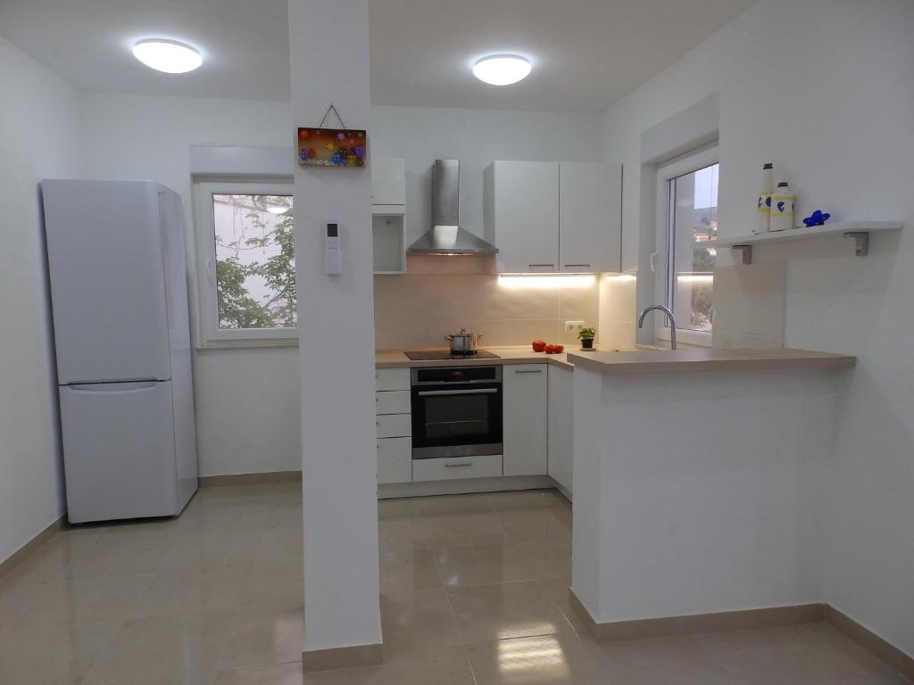 Kuchyňa alebo kuchynka v ubytovaní Apartments by the sea Savar, Dugi otok - 11540
