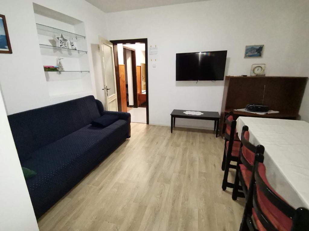 Televízia a/alebo spoločenská miestnosť v ubytovaní Apartments by the sea Lukoran (Ugljan) - 8397