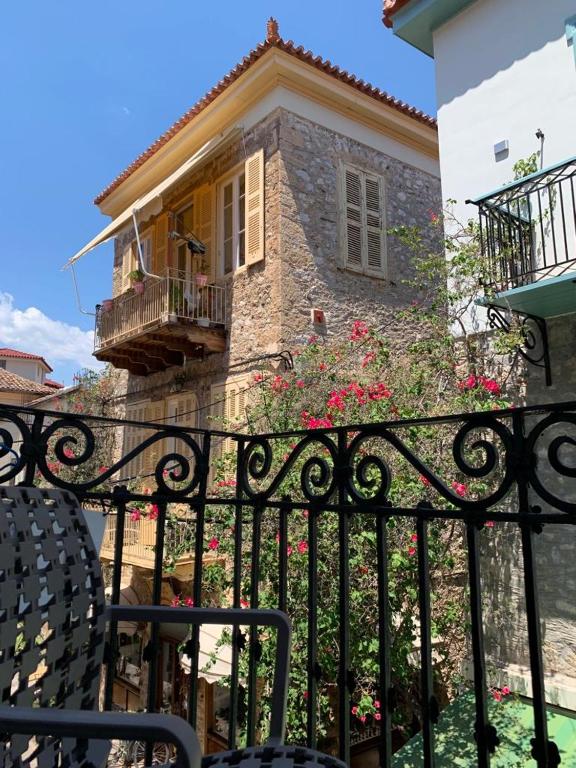 Balkón nebo terasa v ubytování 1830 Chateau