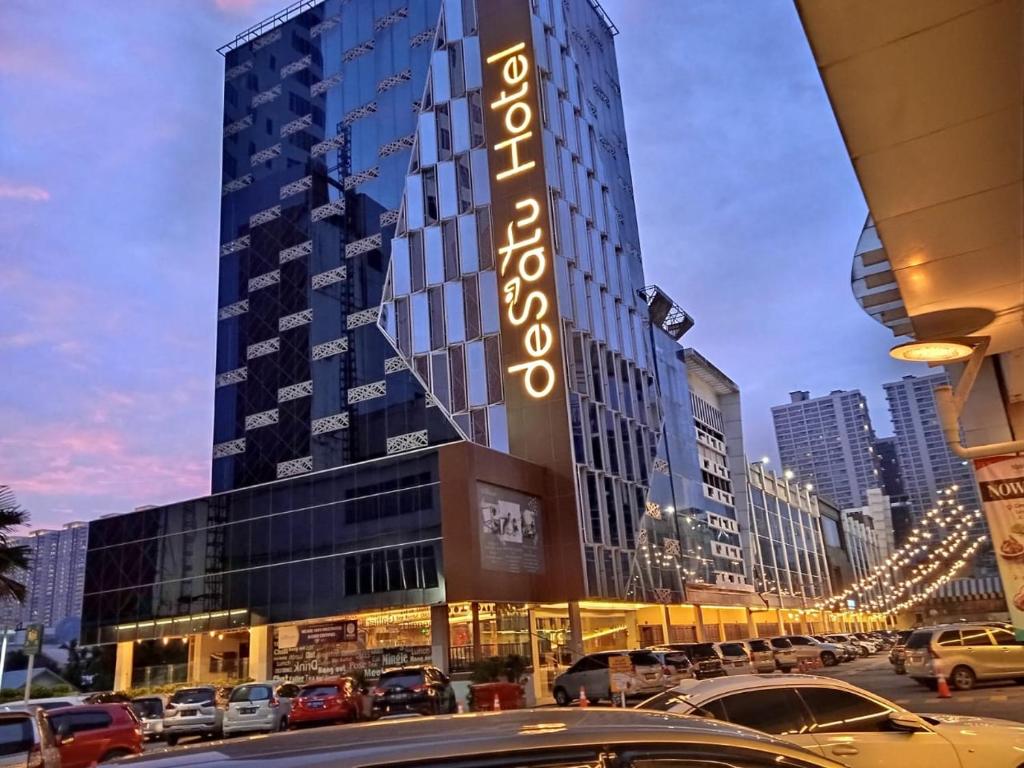 Nespecifikovaný výhled na destinaci Medan nebo výhled na město při pohledu z hotelu