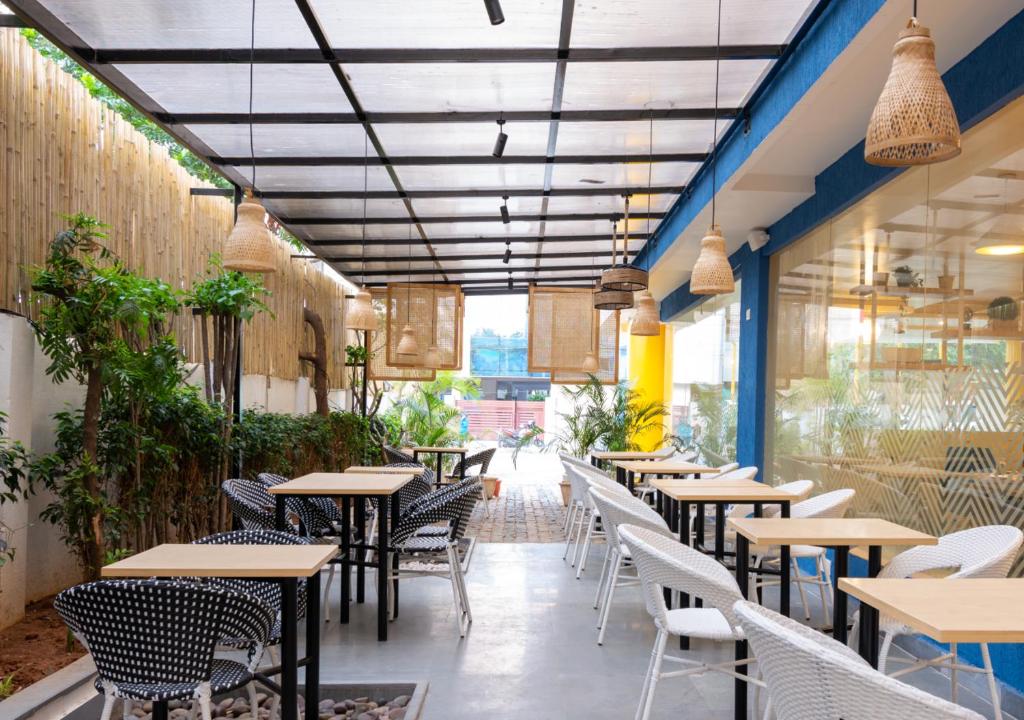 Restaurace v ubytování Bloom Hotel - HITEC City