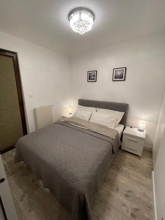 Posteľ alebo postele v izbe v ubytovaní Baltica Heaven Apartmant 95F