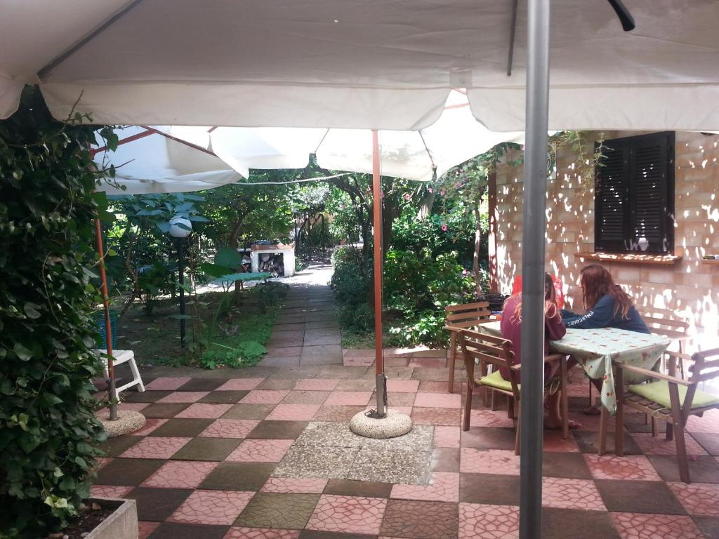 Zahrada ubytování Capricornio Club