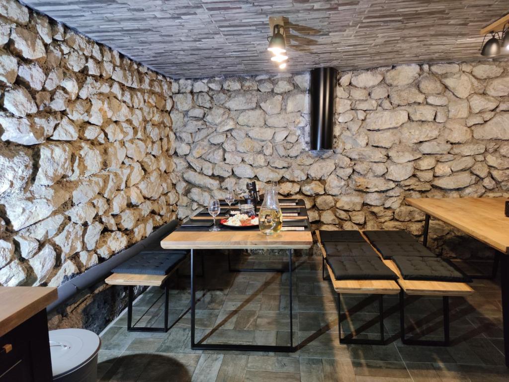 Posezení v ubytování AQUA SOLAR APARTMANHÁZ