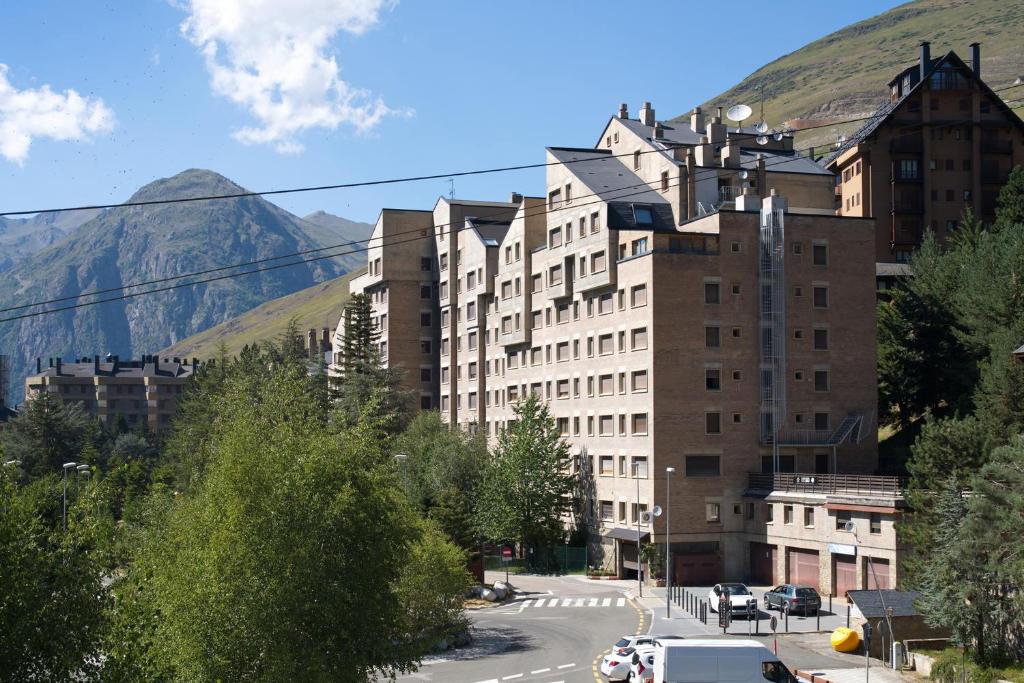Výhľad na hory alebo výhľad na hory priamo z apartmánu